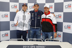 Polesitter Jimmy Eriksson, second place Alex Lynn, third place Marvin Kirchhofer