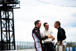Franck Montagny, Sebastien Buemi and Stéphane Sarrazin
