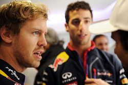Sebastian Vettel, Red Bull Racing with Daniel Ricciardo, Red Bull Racing