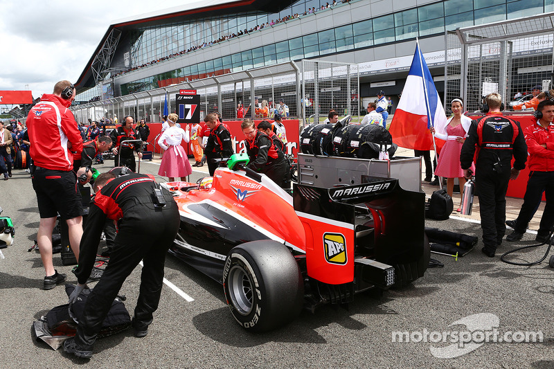 Jules Bianchi, Marussia F1 Takımı MR03 gridde