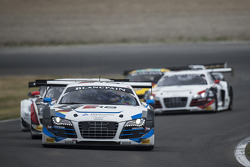 #5 Phoenix Racing Audi Club Team WRT Audi R8 LMS Ultra: Alessandro Latif, Marc Basseng