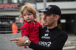 Jeroen Bleekemolen et son fils