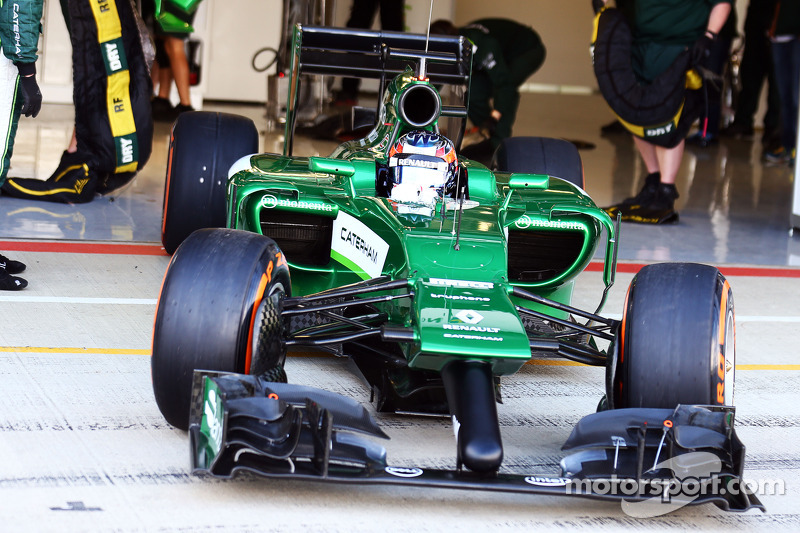 Will Stevens, Caterham CT05 Test Pilotu