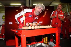 Gigi Dall'Igna, director general de Ducati Corse celebra su cumpleaños