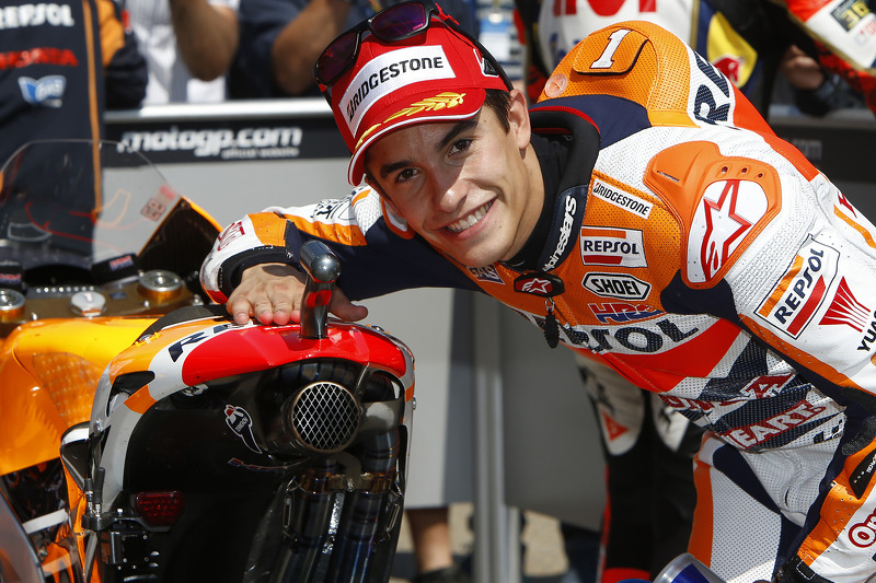 Polesitter Marc Marquez, Repsol Honda Team