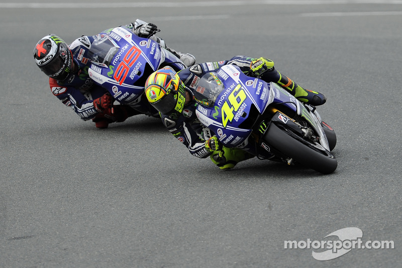 Valentino Rossi e Jorge Lorenzo