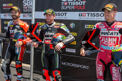 Tom Sykes takes superpole with Marco Melandri taking 2nd and Chaz Davies taking 3rd
