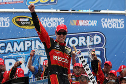 Brad Keselowski celebrates
