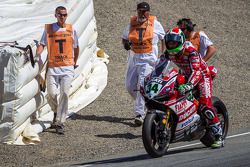 Davide Giugliano able to ride off