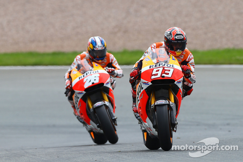 Marc Márquez y Dani Pedrosa