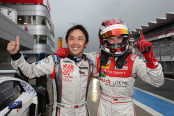 #7 Absolute Racing Audi R8 LMS ultra GT3: Jeffrey Lee, Christopher Mies