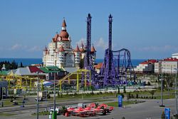 A view of the Sochi area