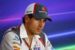 Adrian Sutil, Sauber in the FIA Press Conference