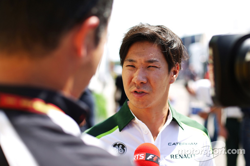 Kamui Kobayashi, Caterham with the media