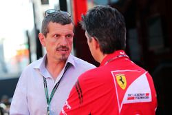 Guenther Steiner avec Claudio Albertini