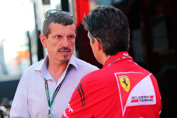 Guenther Steiner avec Claudio Albertini