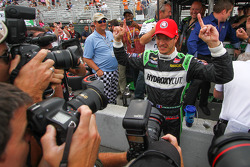 Sébastien Bourdais celebrates