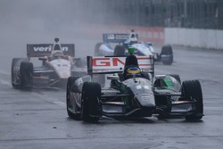 Sébastien Bourdais, KVSH Racing Chevrolet in the rain