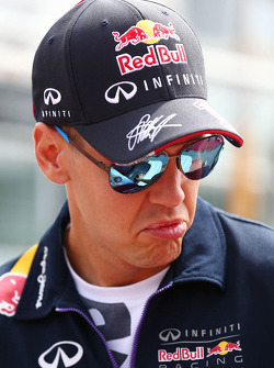 Sebastian Vettel, Red Bull Racing on the drivers parade