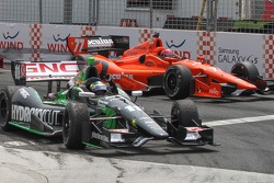Sébastien Bourdais, KVSH Racing Chevrolet celebrates