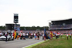 Grille avant le départ de la course