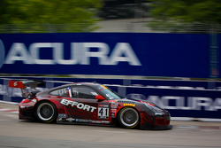 #41 EFFORT Racing Porsche GT3R: Michael Mills