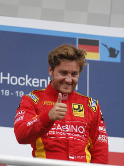 Podium: race winner Stefano Coletti