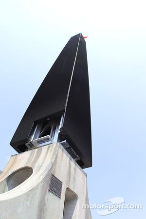 The new scoring pylon at Indianapolis Motor Speedway