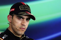 Pastor Maldonado, Lotus F1 Team in the FIA Press Conference