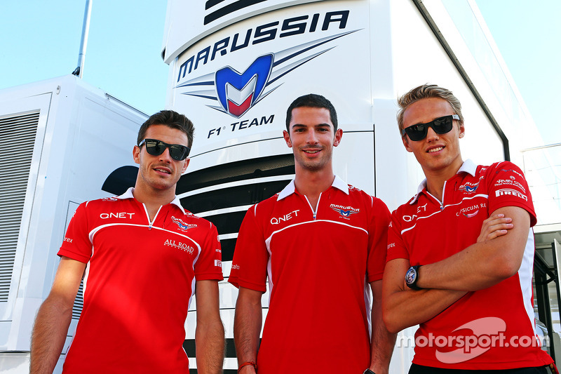 Jules Bianchi, Marussia F1 Takımı ve Alexander Rossi, Marussia F1 Takımı Yedek Pilotu ve Max Chilton