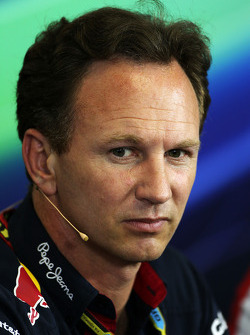 Christian Horner, Red Bull Racing Team Principal in the FIA Press Conference