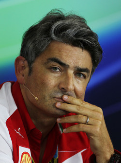 Marco Mattiacci, Ferrari Team Principal in the FIA Press Conference
