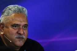 Dr. Vijay Mallya, Sahara Force India F1 Team Owner in the FIA Press Conference