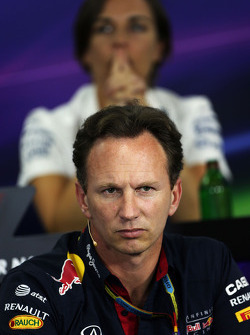 Christian Horner, Red Bull Racing Team Principal in the FIA Press Conference