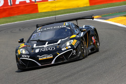 #15 Boutsen Ginion McLaren MP4-12C: Karim Ojjeh, Olivier Grotz, Frederic Vervisch, Giorgio Pantano