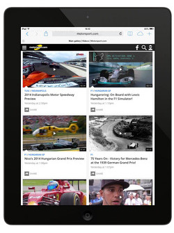 Анонс пятого поколения сайта Motorsport.com