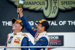 Podium: race winners Joao Barbosa and Christian Fittipaldi