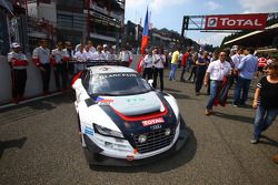 #75 ISR Audi R8 LMS ultra: Marc Basseng, Fabian Hamprecht, Filip Salaquarda 