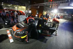 #4 Belgian Audi Club Team WRT Audi R8 LMS ultra: Jean-Luc Blanchemain, Fred Bouvy, Christian Kelders, Vincent Radermecker