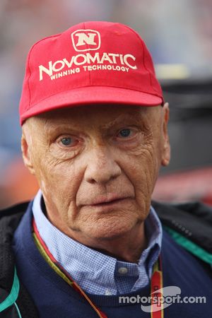 Niki Lauda, ​​Mercedes Presidente Non Esecutivo.