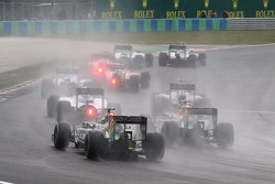 Inicio de la carrera Sergio Pérez, Sahara Force India