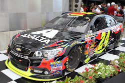 Race winner Jeff Gordon, Hendrick Motorsports Chevrolet