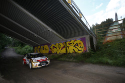 Mads Ostberg and Jonas Andersson, Citroën DS3 WRC, Citroën Total Abu Dhabi World Rally Team