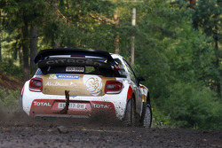Mads Ostberg and Jonas Andersson, Citroën DS3 WRC, Citroën Total Abu Dhabi World Rally Team