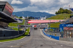 Rechte stuk op de Red Bull Ring