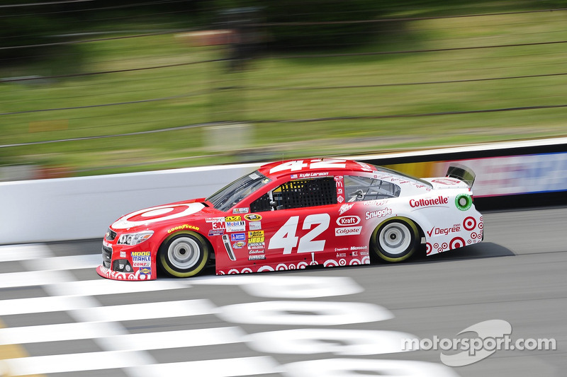 2014: Kyle Larson (Ganassi-Chevrolet) mit 49,063 Sekunden
