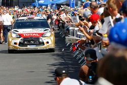 Mads Ostberg and Jonas Andersson, Citroën DS3 WRC, Citroën Total Abu Dhabi World Rally Team