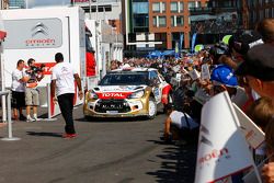 Mads Ostberg and Jonas Andersson, Citroën DS3 WRC, Citroën Total Abu Dhabi World Rally Team