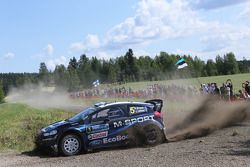 Mikko Hirvonen y Jarmo Lehtinen, M-Sport Ford Fiesta WRC