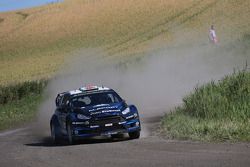 Elfyn Evans and Daniel Barrit, M-Sport Ford Fiesta WRC